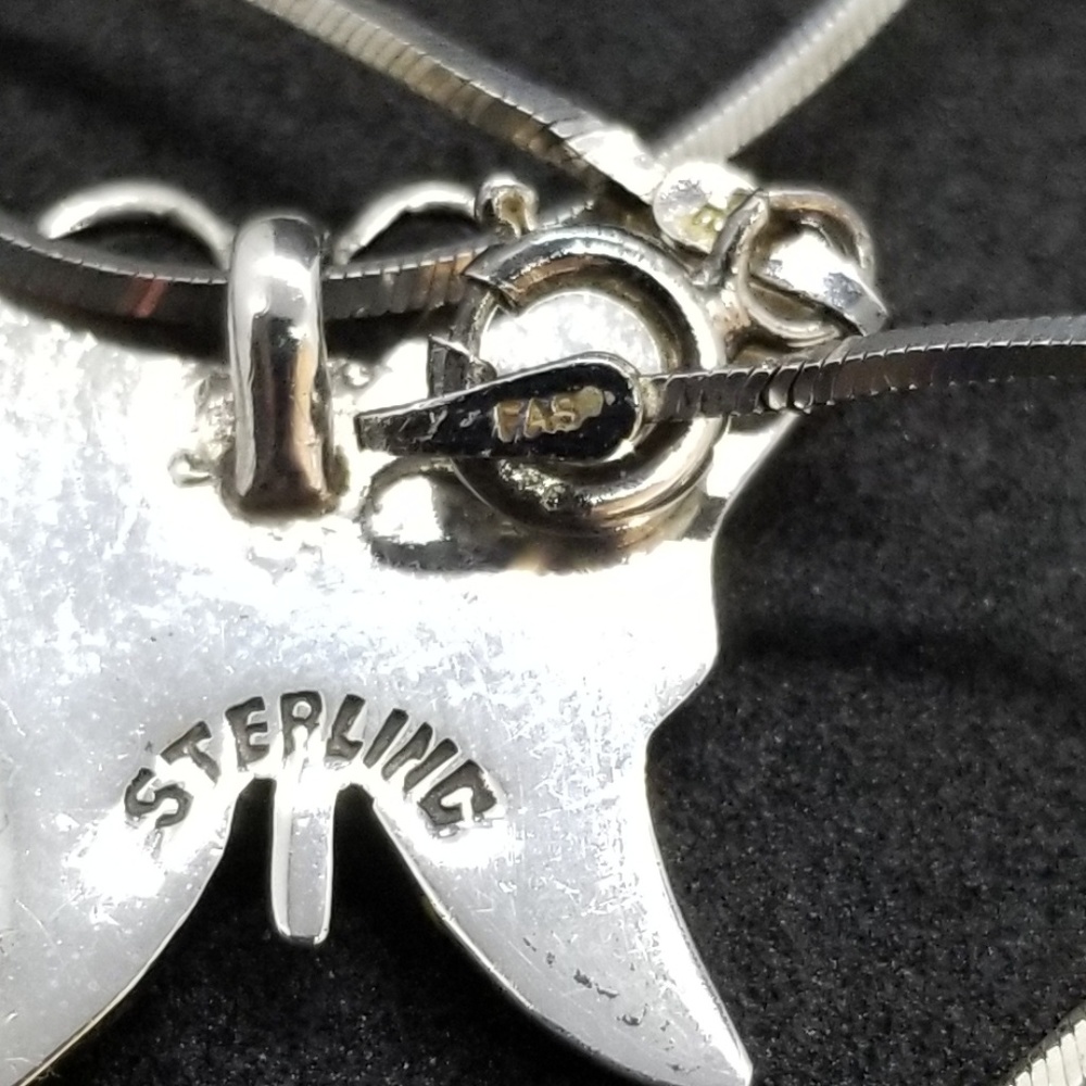FAS sterling silver butterfly necklace 🦋 - Picture 8 of 8
